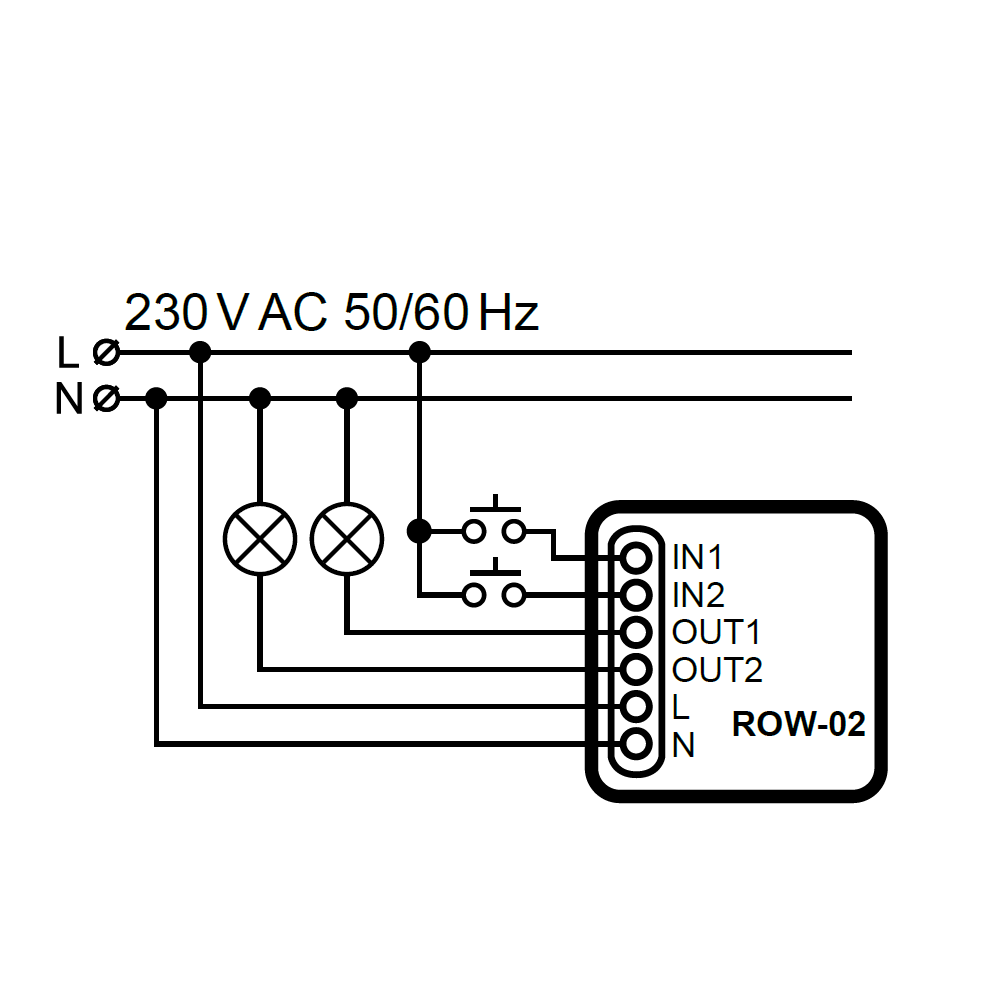 ROW02 világítás vezérlő Wi-Fi modul - Image 6