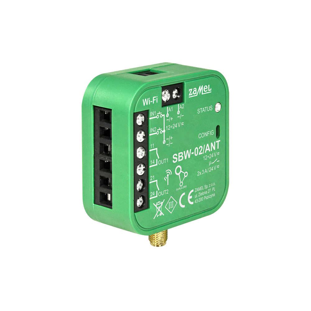 SBW02/ANT kapuvezérlő Wi-Fi modul SMA antennával - Image 4