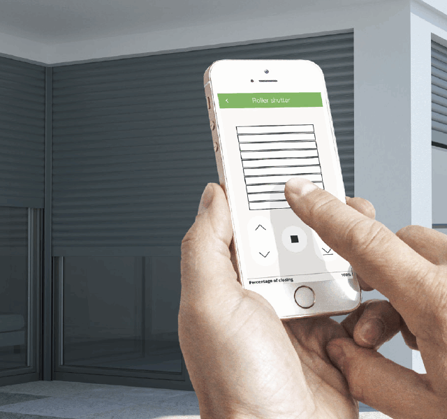 Motoros redőnyök vezérlése SUPLA eszközökkel telefonnal vagy autóddal