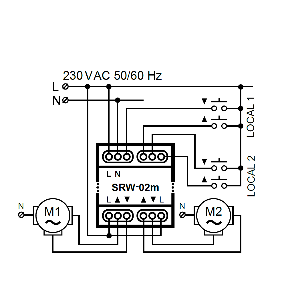 SRW02M redőnymotor vezérlő Wi-Fi modul - Image 5