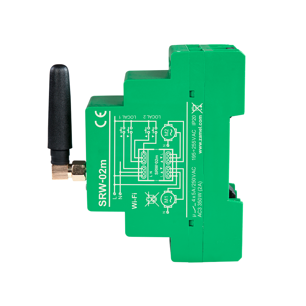 SRW02M redőnymotor vezérlő Wi-Fi modul - Image 4