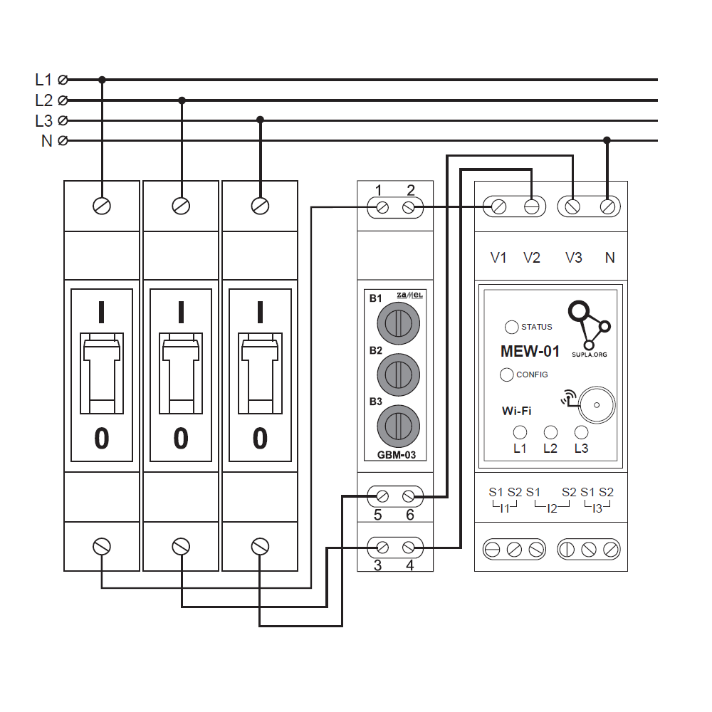 GBM03 biztosíték modul - Image 6