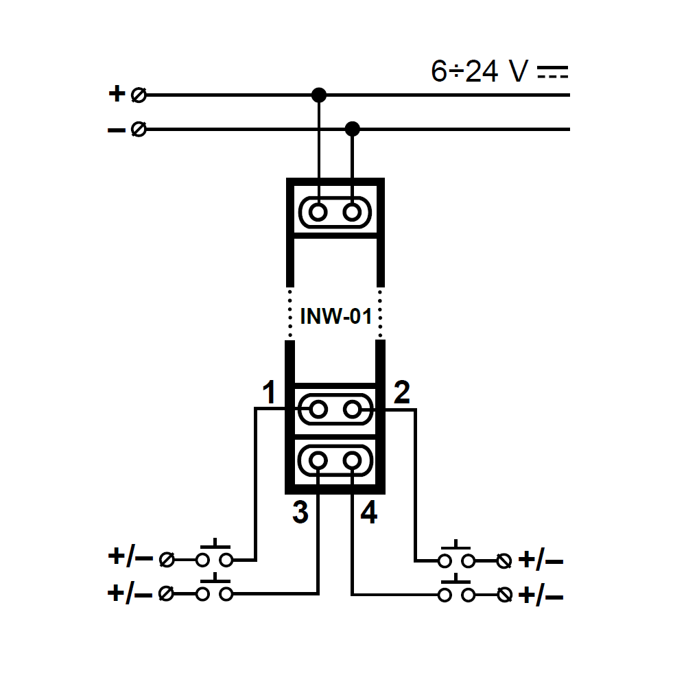INW01 jelzőbemeneti Wi-Fi modul - Image 4