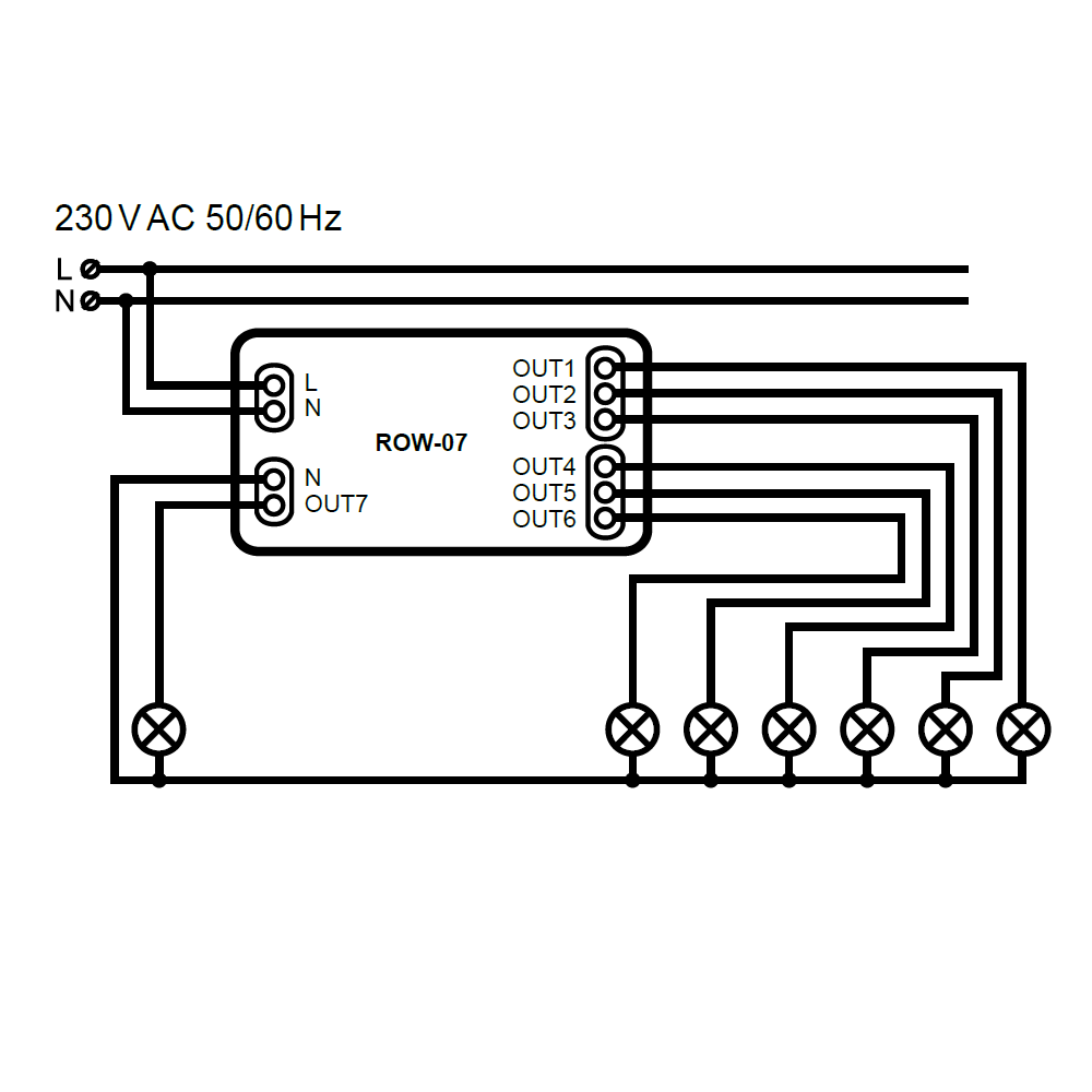 ROW07 világítás vezérlő Wi-Fi modul - Image 5